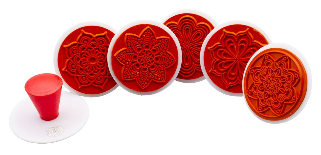 Mandalastempel 6er Set